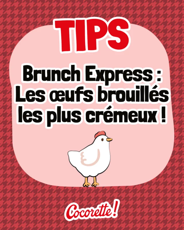 🍳 Le brunch parfait pour votre papa ? Il commence ici.
Des œufs brouillés ultra crémeux, prêts en 5 minutes avec nos bons œufs plein air 🐔💛

✨ Une texture fondante, un goût réconfortant et une recette simplissime (ou presque) à préparer les yeux fermés… pour régaler les papilles de vos papas chéris ! 😋

🥚 Étape 1
Cassez vos œufs Cocorette, ajoute lait, beurre, sel & poivre. Simple et savoureux !
🔥 Étape 2
Fouettez à feu doux jusqu’à une crème onctueuse. Patience = moelleux 💛
💥 Étape 3
Ajoutez le beurre hors du feu… et régalez-vous avec des œufs ultra fondants ! 😍

💡 Et vous, quelle est votre astuce pour des œufs brouillés parfaitement réussis ? Partagez-la en commentaire ! 📸

#OeufsBrouilles #FiersDeNosPoulaillers #FeteDePeres #BrunchMaison #OeufsPleinAir  #Cocorette #Oeufs